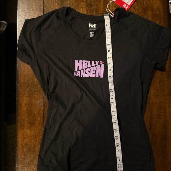 Helly Hansen Black and Purple Women's Tee (Brand New) - Picture 6 of 11